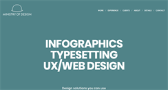 Desktop Screenshot of ministryofdesign.co.uk