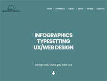 Tablet Screenshot of ministryofdesign.co.uk